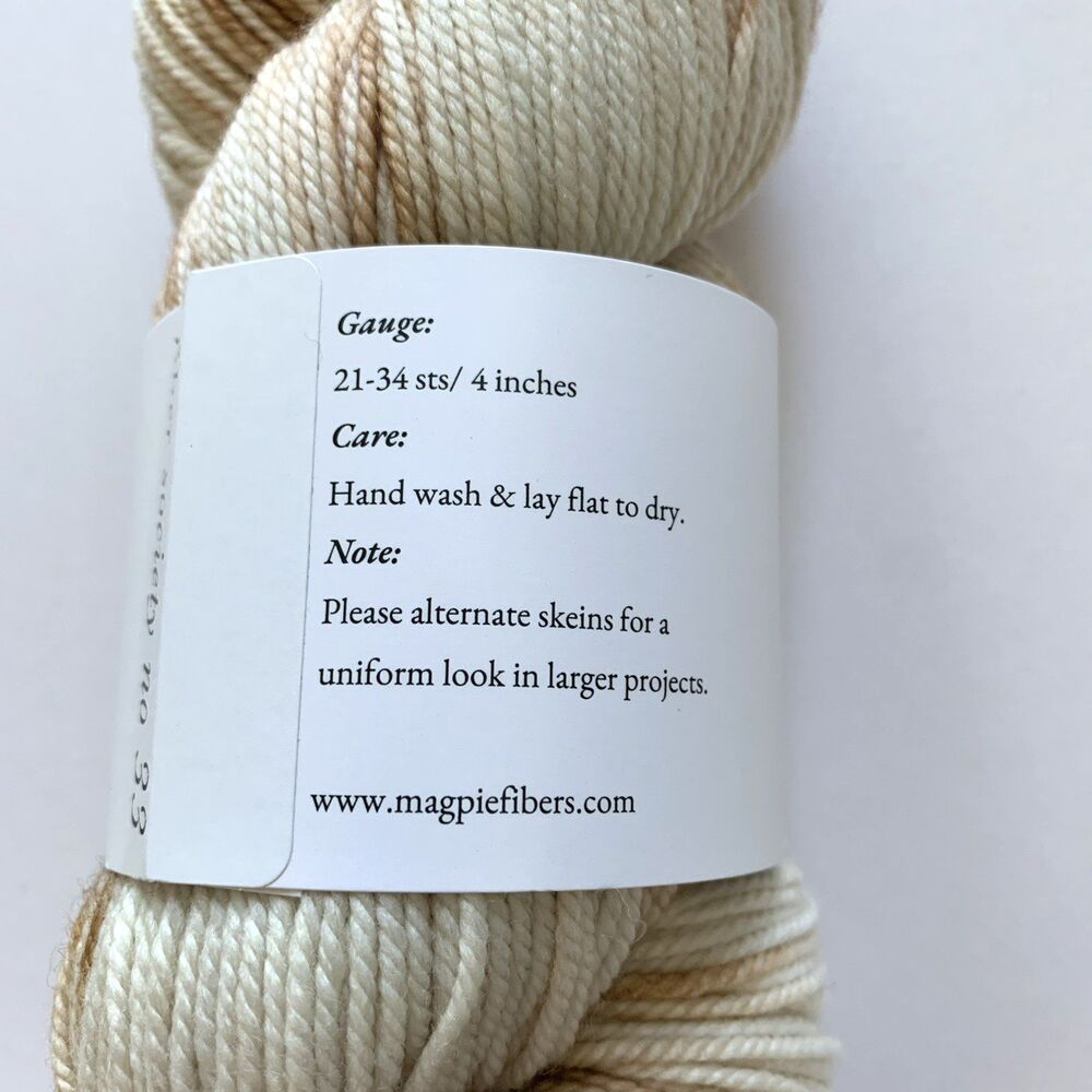 Magpie Fibers Swanky DK Yarn Merino Cashmere Fiber Society No. 33 - Picture 5 of 5